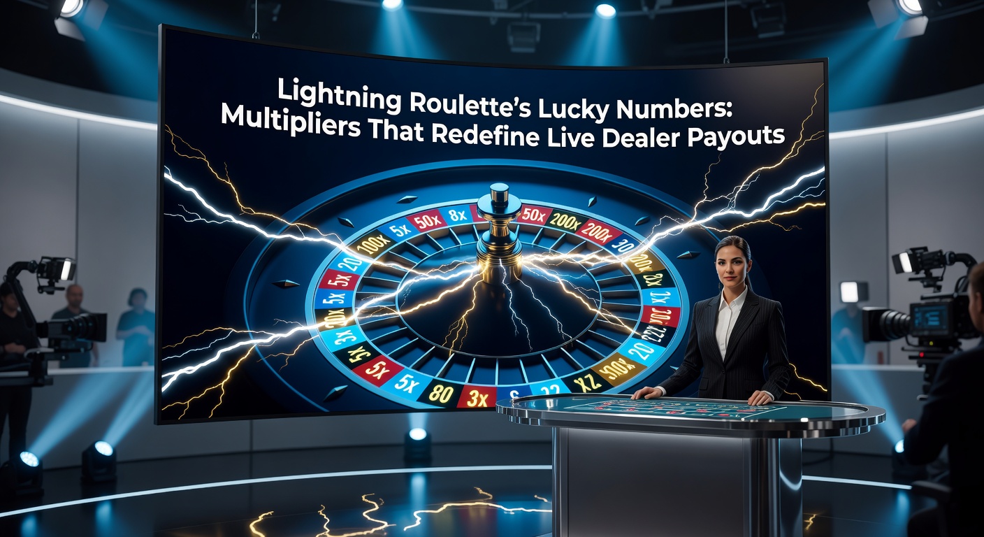 Close-up of Lightning Roulette lucky numbers animation with multipliers glowing on the betting interface during a live round