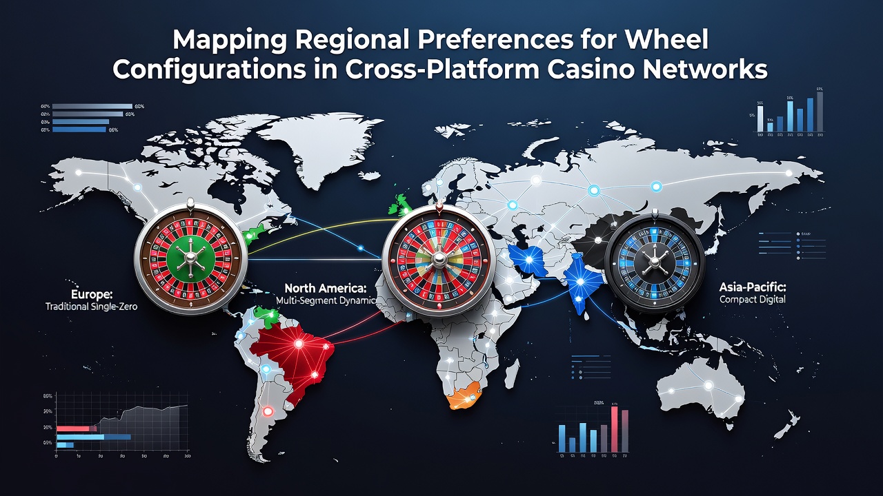 Cross-platform network diagram illustrating wheel configuration routing by region